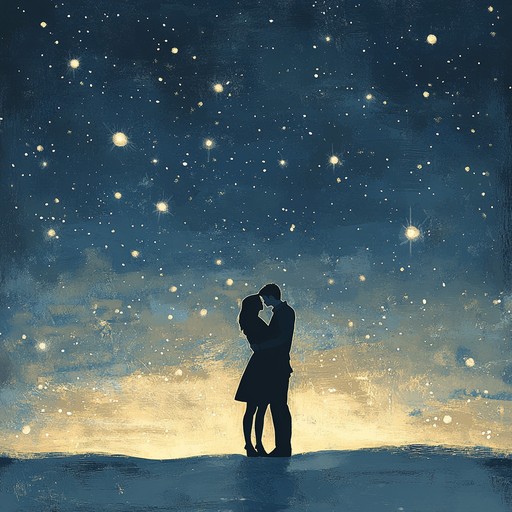 A soothing and heartfelt instrumental piece featuring delicate acoustic guitar harmonies that evoke the tender emotions of a timeless romantic evening under the stars.