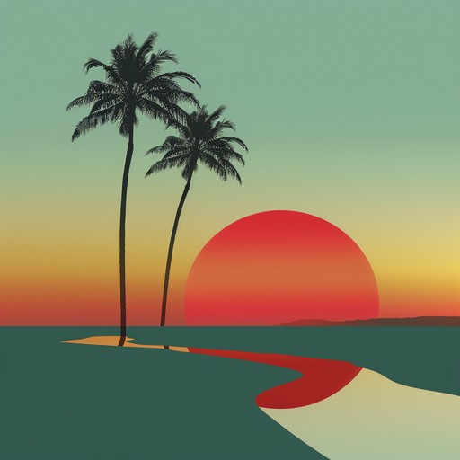 Imagine the sun setting over a tropical beach, the air filled with the scent of salt and the sound of gentle waves. This track captures the relaxed, festive spirit of a beach party winding down as the sky turns orange and pink, marked by smooth rhythms and the distant sound of laughter and chatter, creating a warm, inviting atmosphere.