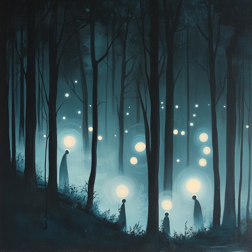 A mesmerizing instrumental dark folk piece featuring vibrant rhythms and haunting melodies that conjure images of moonlit forests and ancient spirits.