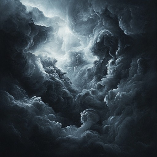 In this track, subtle yet powerful sonic shifts mimic the unpredictable foreboding of a storm's approach. The piece starts with soft pulsing rhythms, gradually building into intense, swirling movements that simulate the feeling of wind and thunder, encapsulating the peaceful terror before a storm unleashes its fury.