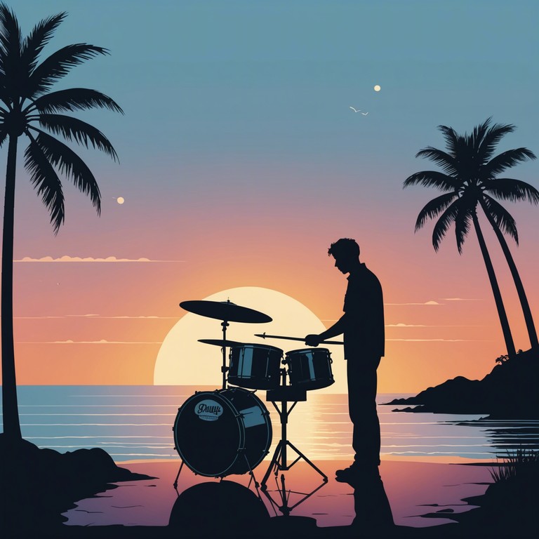 A soothing composition where the steel drum takes a center stage, enveloped by gentle reggae rhythms and uplifting harmonies that transport the listener to a sunlit beach, conjuring a sense of peace and spiritual wellness.