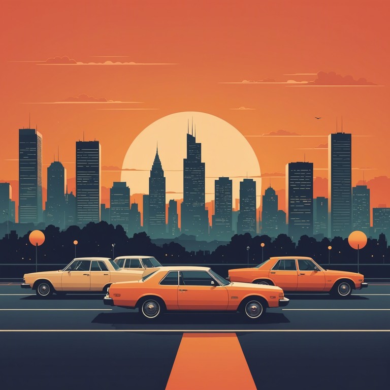 A journey through a city bathed in the golden hues of sunset, the track combines relaxed rhythms with delicate percussive elements to create a soundscape that captures the essence of winding down after a busy day. Smooth bass lines and airy pads bring the tranquil urban evening to life, perfect for introspective moments or gentle commutes.