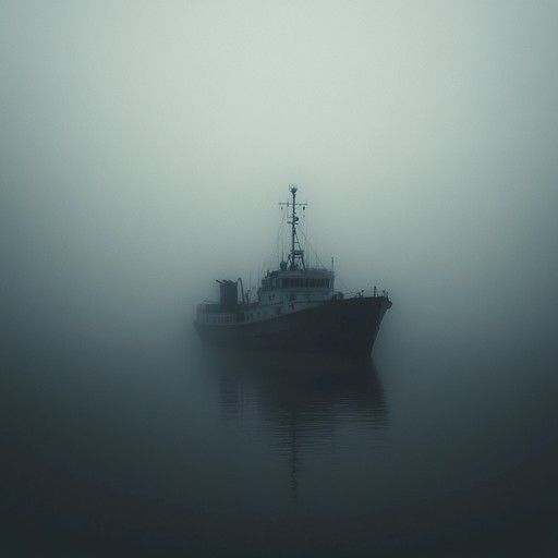 A haunting piece portraying eerie encounters and mysterious tales aboard the russian navy, blending dark maritime sounds and traditional russian melodies