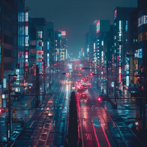 Imagine drifting through tokyo's vibrant nightlife, with neon lights casting a dreamy glow and a youthful, hopeful vibe in the air. The music combines modern j-pop rhythms with deep, emotive soul undertones, creating a soundtrack that feels both energetically pop and introspectively soulful. Perfect for depicting scenes of nightlife mingled with personal introspection or romantic encounters.