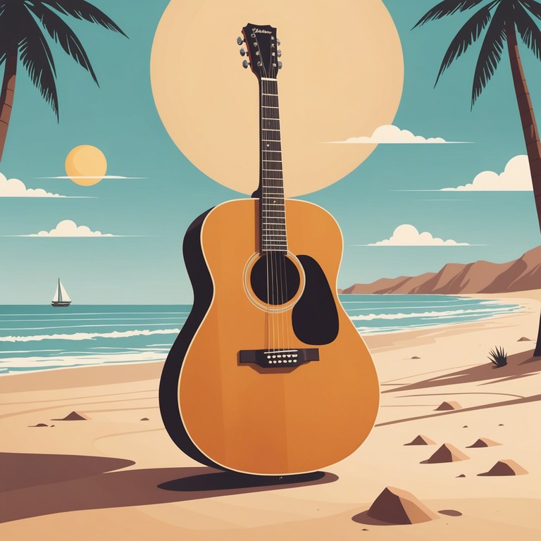 Imagine an afternoon by the sea, the waves gently lapping at the shore while soft guitar strums provide the perfect laid back soundtrack. This alternate take adds a sandier texture to the rhythm, enhancing the beachfront vibe.