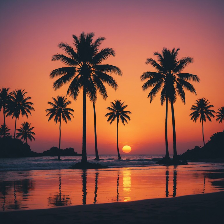 This composition features soothing melodies that transport listeners to a serene tropical island at sunset where the rhythms are slow and the air is filled with the scent of the ocean. The instrumental captures the essence of relaxation and tropical warmth, blending traditional reggae rhythms with exotic instrumental flavors.