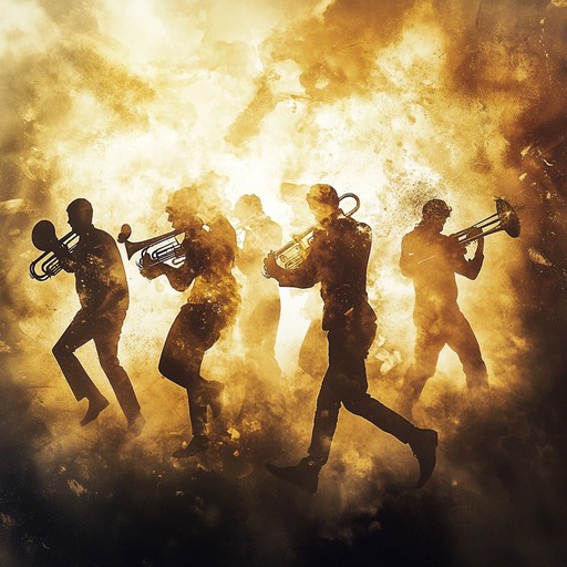 This dynamic instrumental swing track blends intense aggression with wild dance energy. Dominated by fiery brass and rapid grooves, it’s perfect for capturing chaotic, high energy vintage dance scenes.