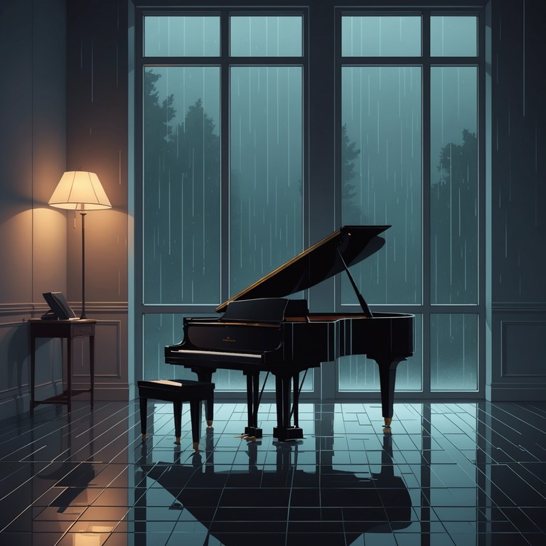 This track unfolds as a gentle, poignant exploration of solitude and introspection, characterized by the soft, resonating sounds of a solo piano. The composition mirrors the undulating patterns of memory and longing, serving as an auditory backdrop to moments of solitary reflection or melancholic daydreaming.