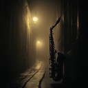 dark alley jazz ambience with eerie saxophone