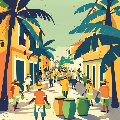 A joyful blend of afro cuban beats and sunny harmony, delivering the essence of a warm, cheerful island breeze. Dynamic percussion and exquisite melodies make this track perfect for any carefree setting.