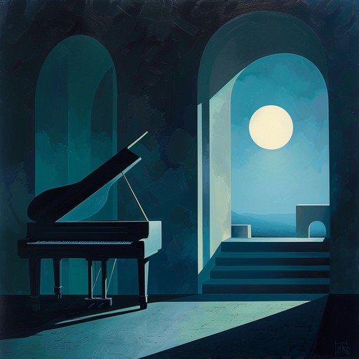 This instrumental piece features a lush orchestral arrangement with smooth saxophone and clarinet melodies gliding over gentle strings and subtle percussion, evoking images of couples swaying together under the stars on a moonlit night. The song has a nostalgic and sentimental feel, with a touch of melancholy and longing.