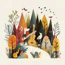 an upbeat instrumental that brings joy and laughter to children