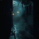 eerie instrumental trap with haunting synths and deep bass.