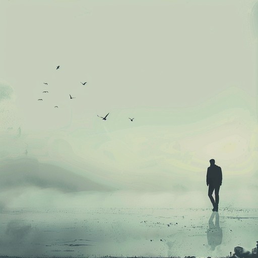 This emotional piano piece begins with a slow, mournful introduction that sets a somber tone. As the melody unfolds, it evokes images of a person reminiscing about a lost love or a cherished moment from the past. The composition gradually builds in intensity, with the piano expressing a deep sense of sadness and regret. The music reaches a climax before slowly fading away, leaving the listener with a lingering sense of melancholy and nostalgia.