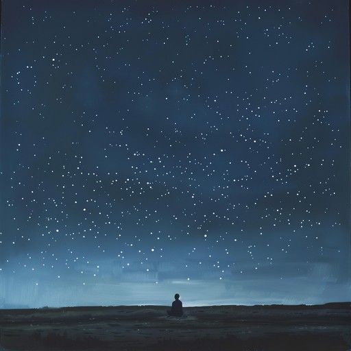 An ethereal track designed to evoke the gentle embrace of a serene night, where soft instrumentals blend seamlessly with the distant whispers of dream pop aesthetics. This tune embodies the tranquil solitude of star gazing while wrapped in a warm, gentle breeze