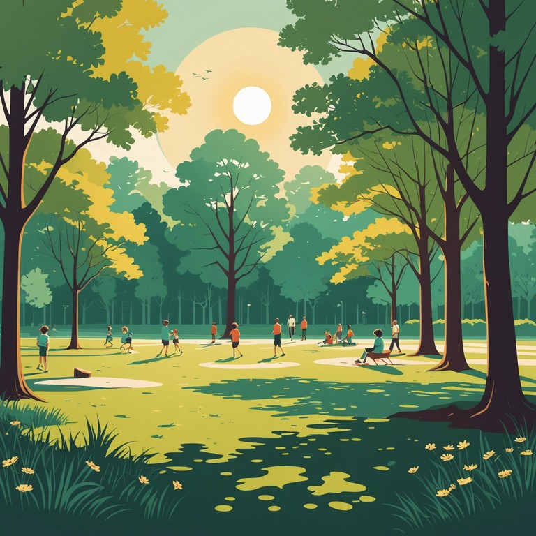 Imagine a perfect sunlit afternoon, the gentle sway of trees, and a swing rhythm driven by smooth, uplifting grooves that encapsulate the essence of carefree, joyous days. This track features a distinctive blend of rhythmic percussion and melodic interplays that evoke a sense of freedom and joy perfect for a summer day's playlist.