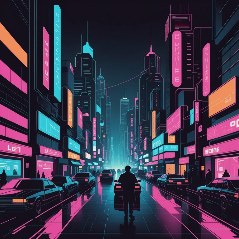 In a world where technology intertwines with the raw energy of urban nightlife, neon streets beatdown melds pulsating grime rhythms with futuristic soundscapes. This track is crafted to echo through the neon lit streets of a cyberpunk city, where digital synths and gritty beats depict a world both invigorating and raw.