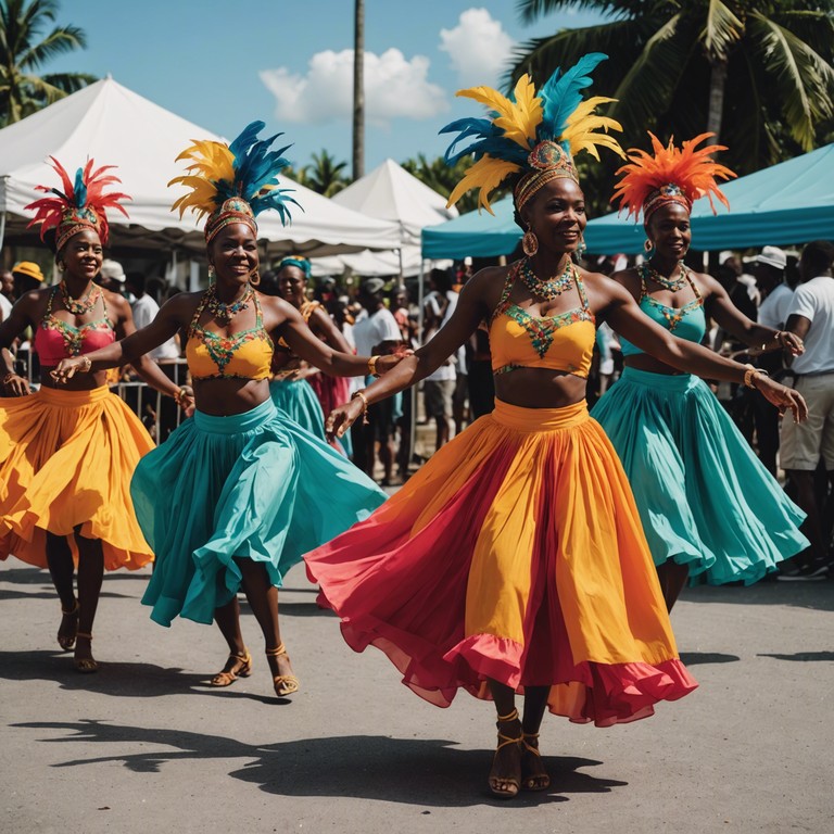 This track is designed to evoke the lively spirit of a tropical summer day, embodied in the rhythmic beats of calypolo. Reinforcing the liberating mood, the composition unfolds with uplifting crescendos and joyous melodies played on the steelpan. Ideal for re creating the soulful atmosphere of caribbean carnivals and celebrating freedom and joy.