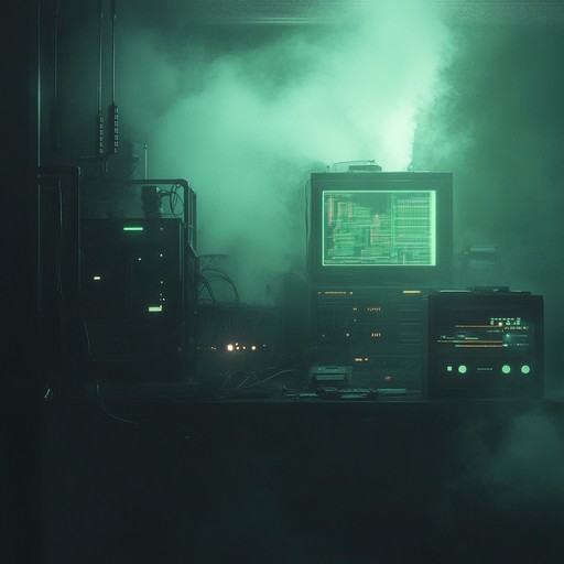 Experience the chilling embrace of haunting synths and deep beats. This track blends dark wave and edm, crafting a spectral journey through eerie and unsettling electronic soundscapes. Ideal for evoking nocturnal and spectral atmospheres.