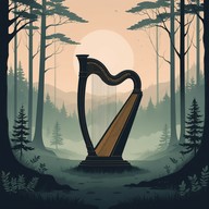 captivating harp evokes distant mythical ages