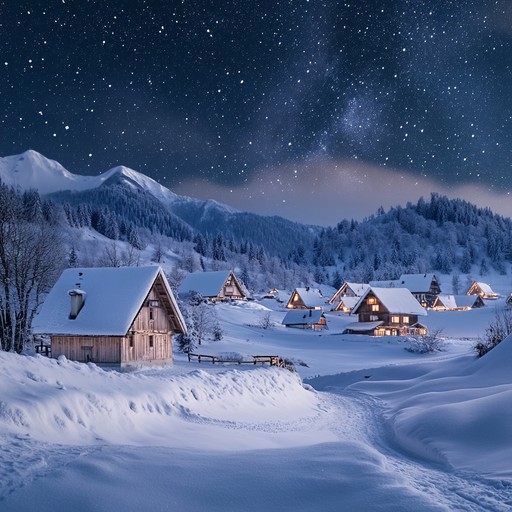 This gentle instrumental lullaby evokes the peaceful serenity of a frosty winter evening. Soft flutes and delicate strings create a soothing melody, perfectly capturing the magic and tranquility of a snowy night. The festive undertones and gentle dynamics make it an ideal backdrop for relaxation and comfort during the cold winter months.