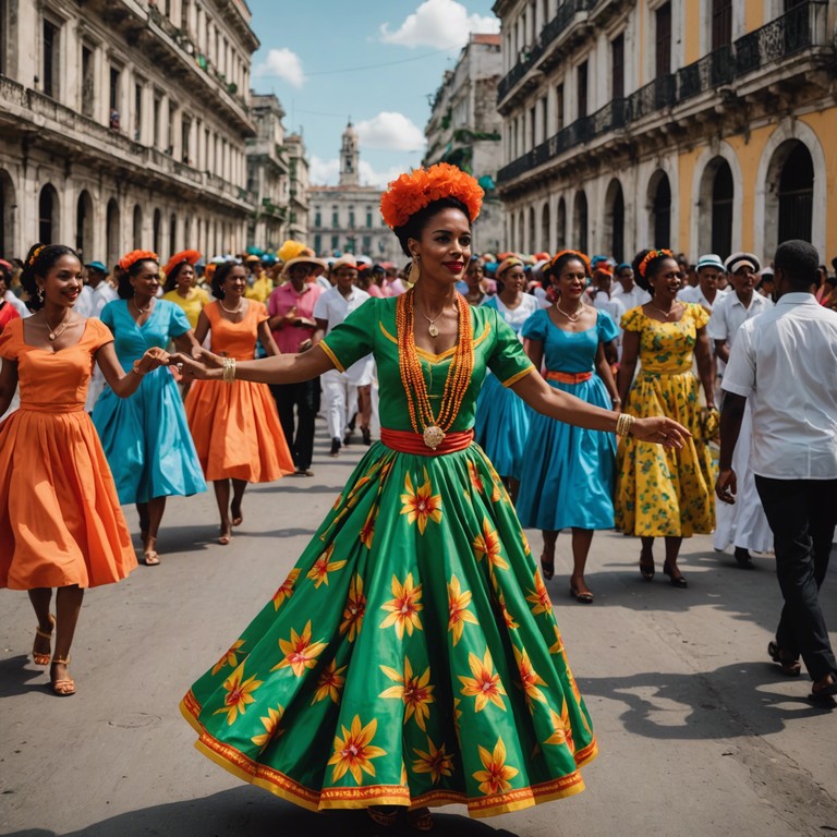 As you stroll through the bustling streets of havana, each corner offers a burst of music and color, reminiscent of the city's golden times of celebration and community. The rhythmic shaking of maracas becomes the soundtrack to an unforgettable sunny day.