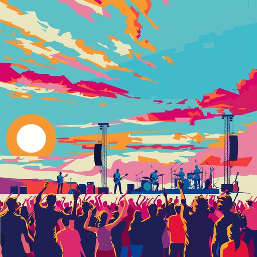 Celebrate summer with vibrant rock and orchestral blend, featuring dynamic crescendos and light hearted melodies. A lively symphony that captures the essence of carefree, sunny days under open skies.