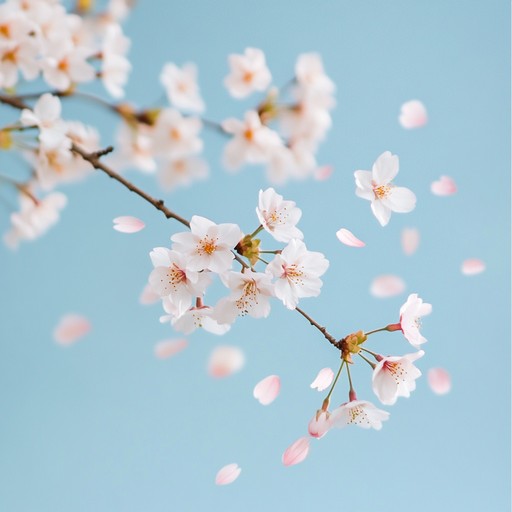 The track captures the serene and fleeting beauty of cherry blossoms in spring, using traditional japanese flute sounds to evoke a sense of peace and renewal. The melody is both contemplative and celebratory, reflecting the natural beauty and cultural significance of the sakura season in japan.