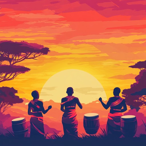 A majestic instrumental journey where traditional african percussions merge with modern afrobeat rhythms, creating an uplifting and vibrant soundscape that evokes celebration and unity.