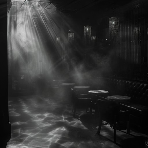 Picture an eerie, late night lounge where the ambiance is as thick as the smoke swirling around. A hauntingly beautiful piano carries a dark melody while subtle synthesizers inject an uneasy vibe. This piece marries classic torch lounge aesthetics with an edgy, modern twist.