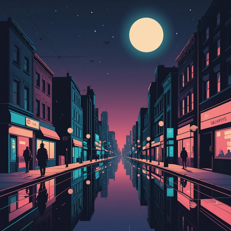 An engaging and deeply atmospheric track that uses the electric piano's resonant tones to simulate being lost in thought while wandering through urban territories at night. Ideal for listeners who seek a mixture of nostalgia and the forward moving pulse of modern city life.