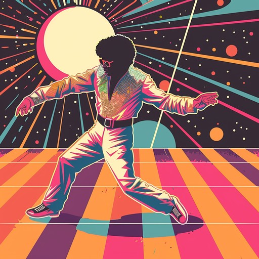 Energetic disco funk track with a retro 70s vibe, featuring groovy bass lines, lively horn stabs, and tight drum beats that make you want to dance the night away