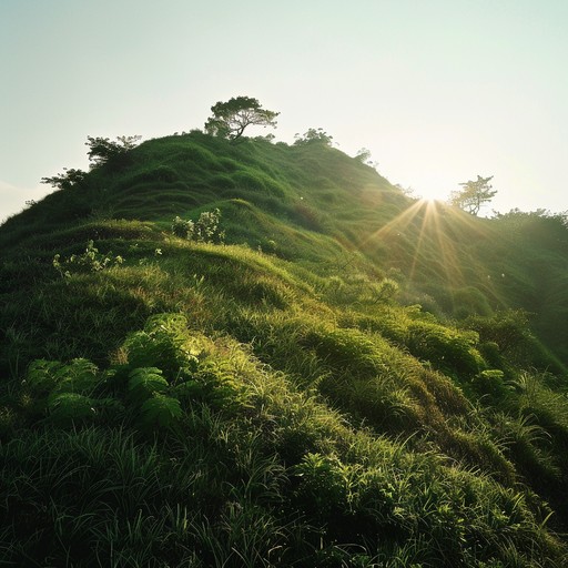 Imagine sitting on a sunlit hill, surrounded by the serene beauty of nature, as gentle melodies from a mandolin rise and fall like the whispers of the mountain breeze. This instrumental bluegrass piece is designed to evoke a sense of calm and peacefulness, allowing listeners to escape into a tranquil natural landscape