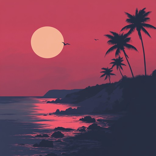 Picture yourself on a quiet tropical beach as the sun dips below the horizon, casting a golden glow across the water. This instrumental track combines melodic guitar with ambient wave sounds, creating a relaxing and inviting atmosphere ideal for unwinding after a long day.