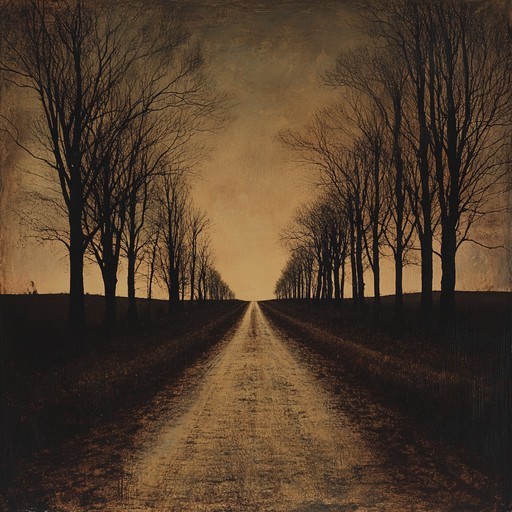 This track conjures an atmosphere of forgotten paths and shadowed memories, using resonant strings and subtle rhythms to explore themes of isolation and the passage of time.