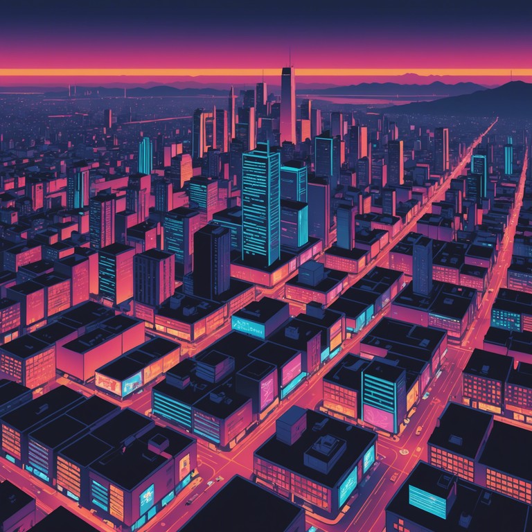 Ideal for scenes depicting the vibrant life of the city at night, featuring a dynamic mix of drum 'n' bass with futuristic electronic influences to capture the essence of urban energy at night.