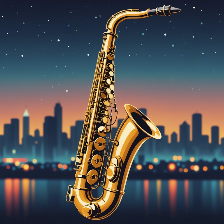 An evocative saxophone performance offers a deeper dive into the quiet moments of city life. Emphasizing the contrast between the individual's internal solitude and the external urban environment, the track uses minimalism to highlight the emotional landscape of urban solitude.