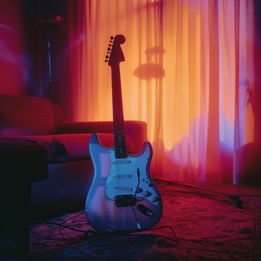 An elegant and nostalgic glam rock instrumental focusing on reflective themes. The piece is characterized by its shimmering melodies and lush, evocative soundscape that transports the listener to midnight memories and introspective moments.