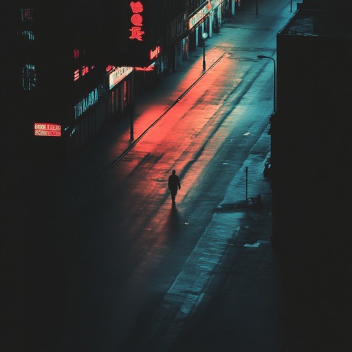 An instrumental house track that blends ambient synth textures with deep, groovy beats, creating a reflective mood that conjures images of wandering through empty city streets under flickering neon lights, contemplating life's journey amidst the silence of the sleeping urban landscape.