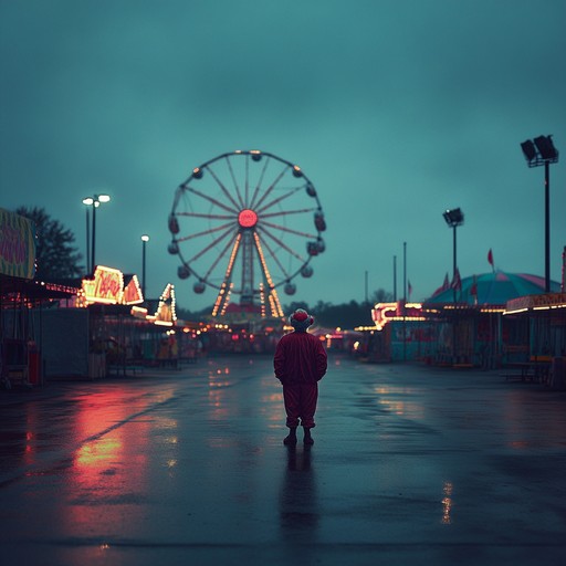 An evocative piece featuring accordion melodies that capture the solitude of an empty carnival at dusk, evoking the sadness of a clown's final performance