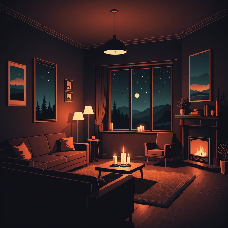 A decadent, enveloping track that captures the essence of a smokey, dimly lit lounge, adorned with velvet curtains and soft, golden lighting, invoking a sense of mystery and allure. This track is perfect for a late night rendezvous or a solitary evening of contemplation.