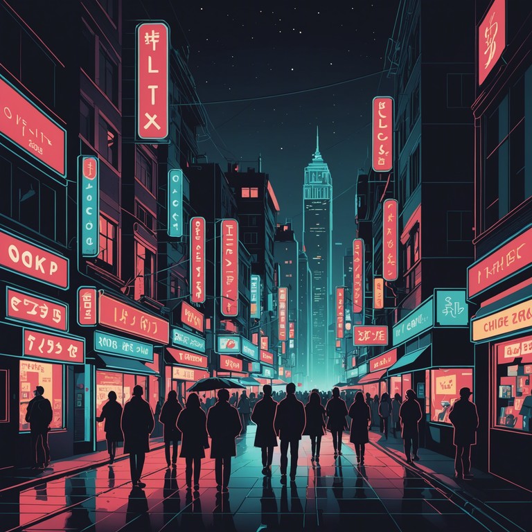 In this track, gritty electronic synths blend seamlessly with the haunting melody of a gayageum, creating a modern k pop sound rooted in tradition. The powerful rhythms mirror the bustling energy of neon lit city streets, providing a dynamic soundtrack that is both innovative and introspective.