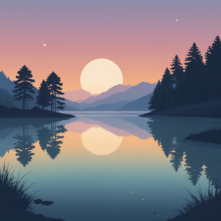 This piece epitomizes serene evenings with warm jazz tones, offering a gentle escape into a world of tranquil soundscapes. Delicate melodies weave through quiet, contemplative silences, promising relaxation and peace.