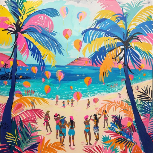 A lively tropical track with festive beats, steel drums, and vibrant percussion. Perfect for beach parties, summer festivals, or any event needing an energetic tropical atmosphere.