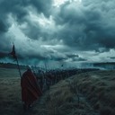 military horn leads epic charge