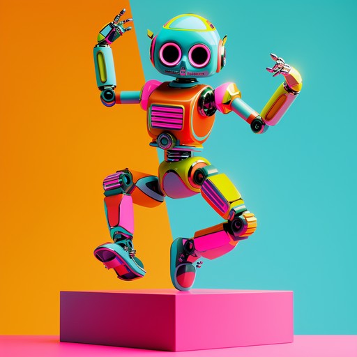 A funky and playful children's song with an edgy twist, incorporating rhythmic robotic beats and quirky synth melodies. Designed to get kids moving and grooving, the song features dynamic shifts and catchy hooks that keep the energy high. With its playful yet rebellious vibe, it encourages individual expression and fun.