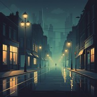 haunting melodies underscore a noir inspired beat