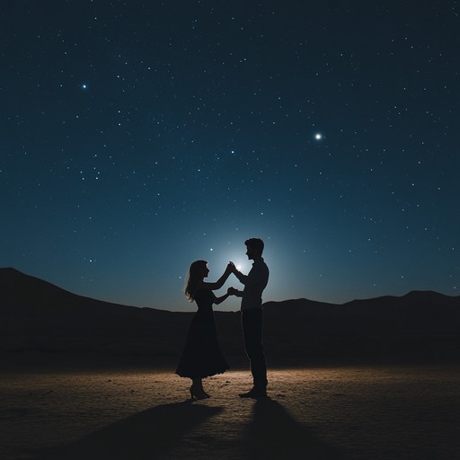 This composition transports listeners to a starlit desert where romance blooms under the night sky. The gentle melodies of the oud weave through the air, blending with ambient sounds of the desert, creating an enchanting and passionate atmosphere. Ideal for serenades and intimate moments, the music unfolds like a dance of love amidst the vast, quiet expanse.