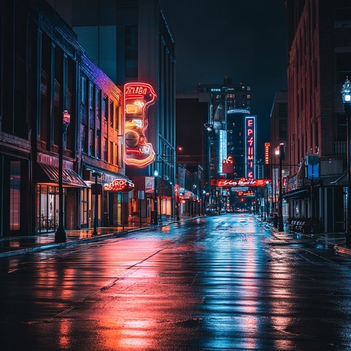 Set against a backdrop of neon lit memphis streets under a starlit sky, this track combines the deep, resonant tones of vintage synthesizers with a smooth flow, evoking a sense of both nostalgia and forward motion. Ideal for a night drive, the ambiance is reflective yet dynamic, capturing the essence of memphis's musical roots intertwined with modern beats.