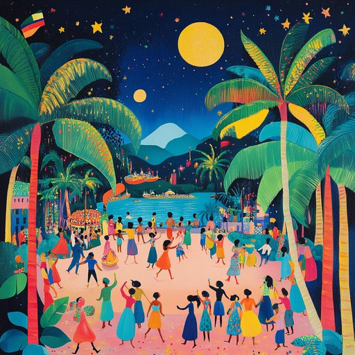 This instrumental piece combines traditional samba rhythms with enigmatic, mystical elements. The syncopated beats and alluring melodies transport listeners to a moonlit carnival in rio. Ethereal sounds mixed with groovy samba percussion create a hypnotic and enchanting vibe